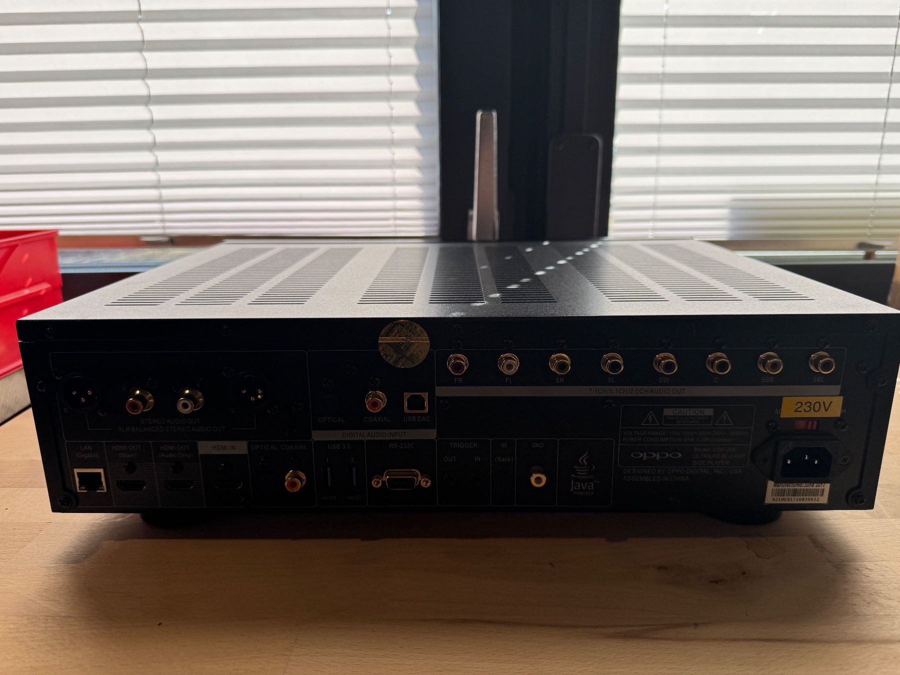Oppo Lettore multimediale & Streamer: Oppo UDP-205 Audiocom Signature codefree – Usato da Uetendorf venduto da Cineversum_GmbH 5