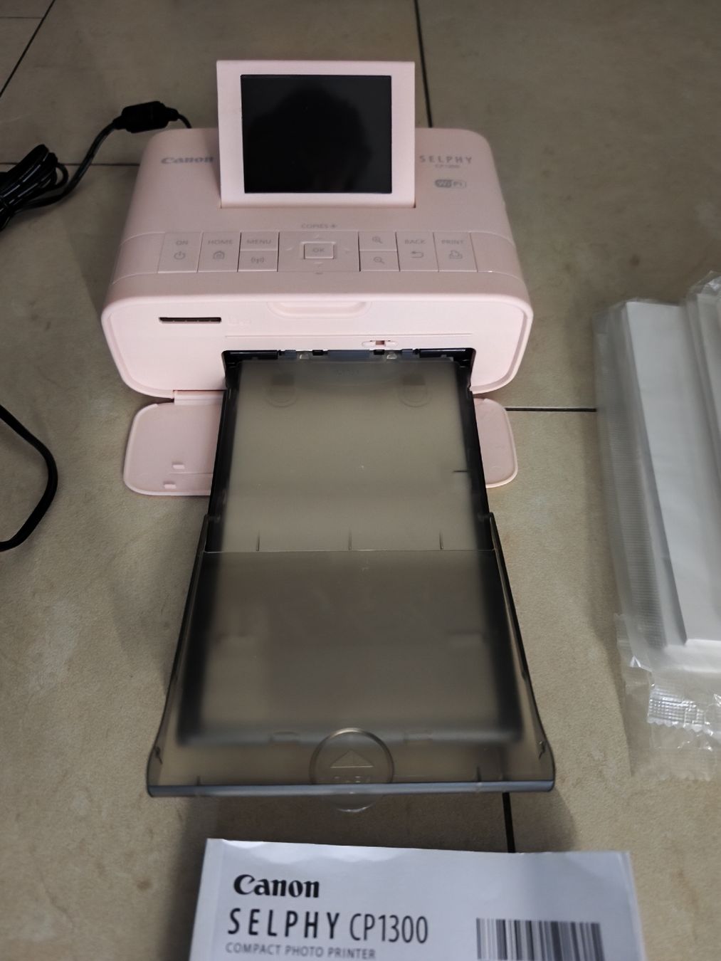 Canon Drucker: Canon SELPHY CP1300 pink compact photo printer – Gebraucht aus Lostorf von Mschnee 2