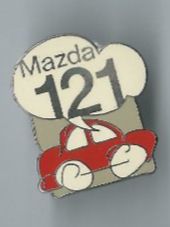 Placchette & Badge: Mazda 121 Pin – Usato da Zürich venduto da t24_de