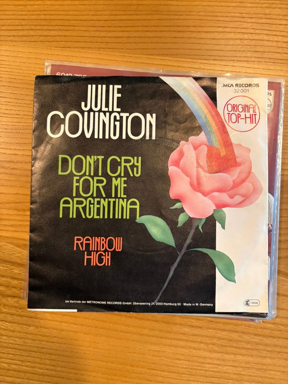 Schallplatten: Julie Covington - Don't Cry For Me Argentina – Gebraucht aus Zofingen von Bigron