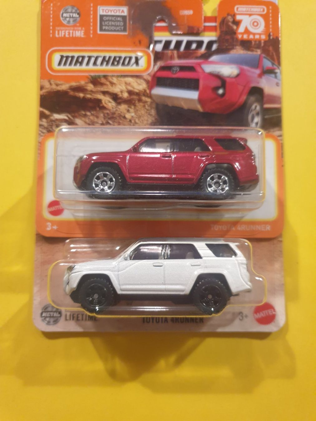 Matchbox Modellini d'auto: 2 x Matchbox TOYOTA 4RUNNER – Nuovo e nell'imballaggio originale da Oftringen venduto da Rotor 1