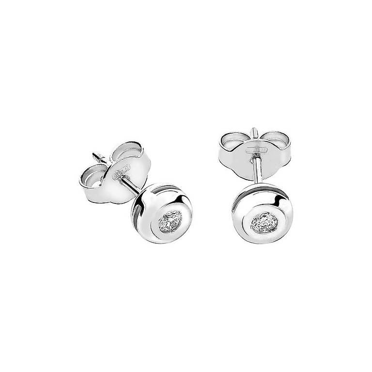 Ohrringe & -stecker: Ohrstecker Echtgold und Diamanten – Gebraucht aus Hemmental von 18kGold