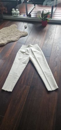 Leinenhose Zara Gr S Sommerhose Weiss Beige Hose