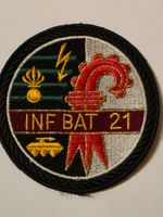 Infanterie Bat 21 Badge Original Stabskp