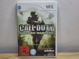 Call of Duty Moder Warfare Reflex Edition Nintendo Wii PAL