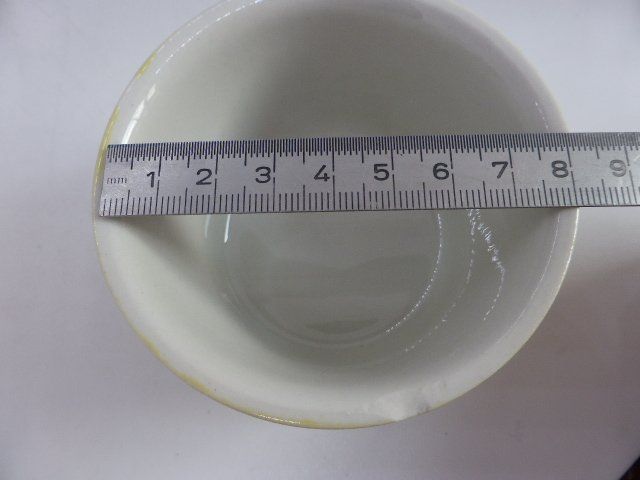 Villeroy & Boch Teglie da forno: Villeroy & Boch 2 ramequins jaune et blanc – Usato da Porrentruy venduto da Kim017 4