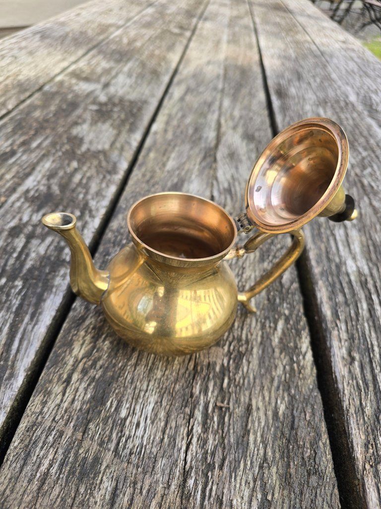 Teiere: Metall: Teekrug S Messing/schwarz-ANGEBOT – Usato da Romanshorn venduto da Rachacha 3