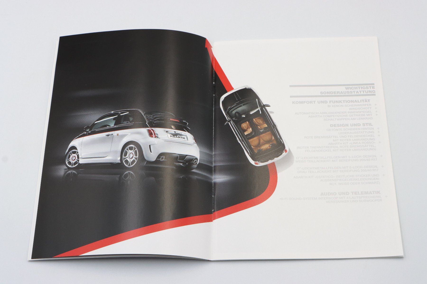 Fiat Documenti: Fiat Abarth 500 Cabrio 2011 Prospekt – Usato da Bühl b.Aarberg venduto da Collectorpassions 4