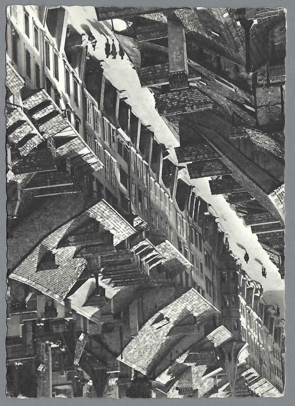 Cartoline postali: 1954, BERN VOM MÜNSTER – Usato da Pura venduto da ulisse1957