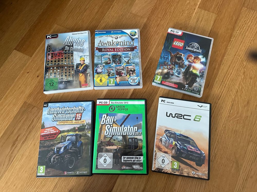 Diverse neue PC Games Kaufen auf Ricardo
