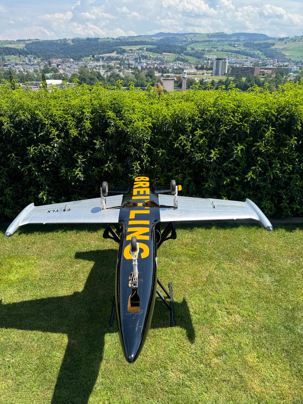 Modellismo RC: 1.August Aktion C&C Models L 39 Albatros Breitling – Usato da Hirzel venduto da Pepe34 1