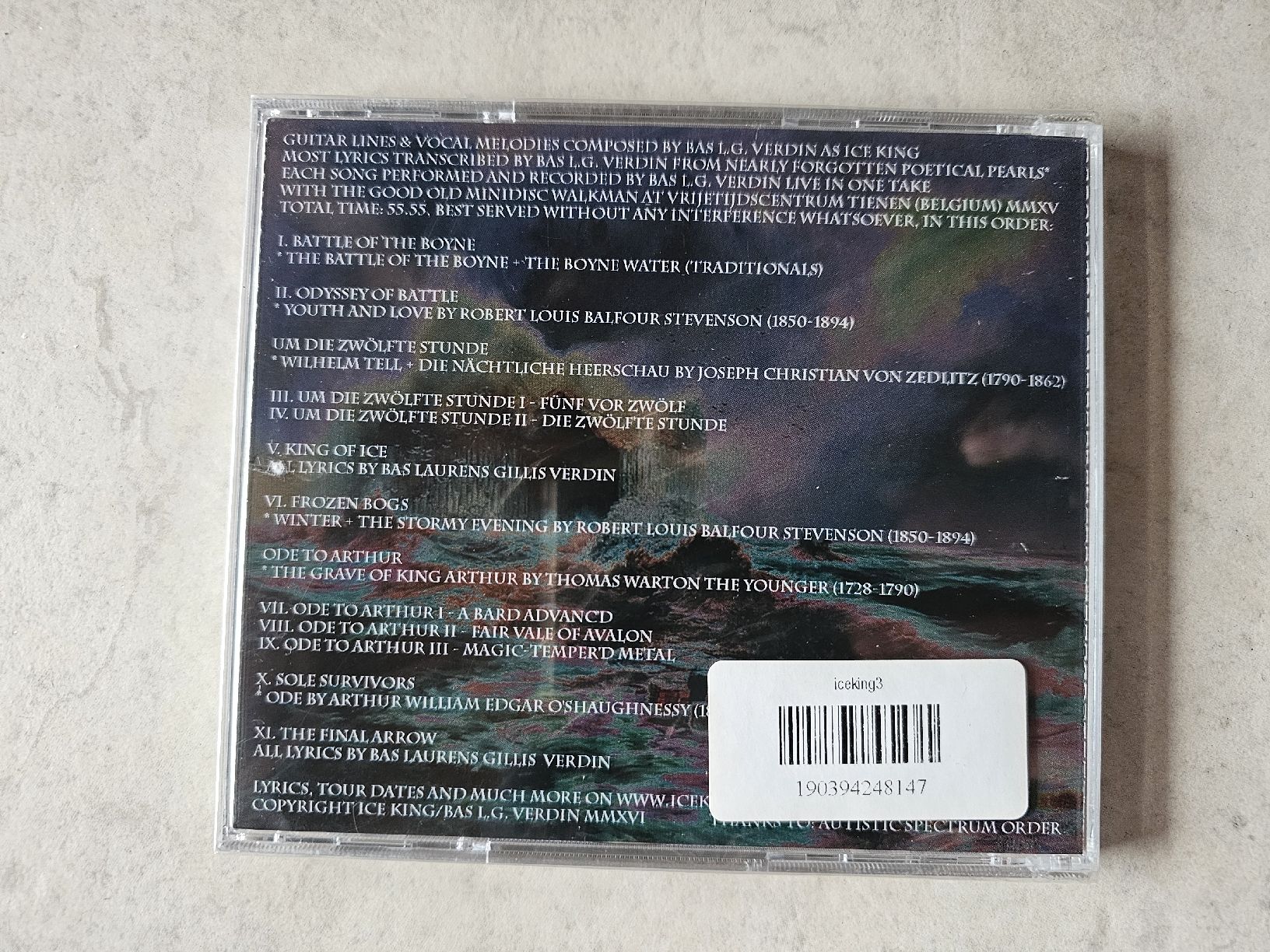 CDs: Ice King  -  Quinta Icentia  /  Fabrikneu – Neu und originalverpackt aus Schneisingen von backstore24 1