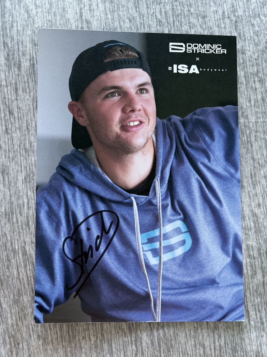 Autogramme: Dominic Stricker Original Autogramm – Gebraucht aus niederbipp von LaHabana1