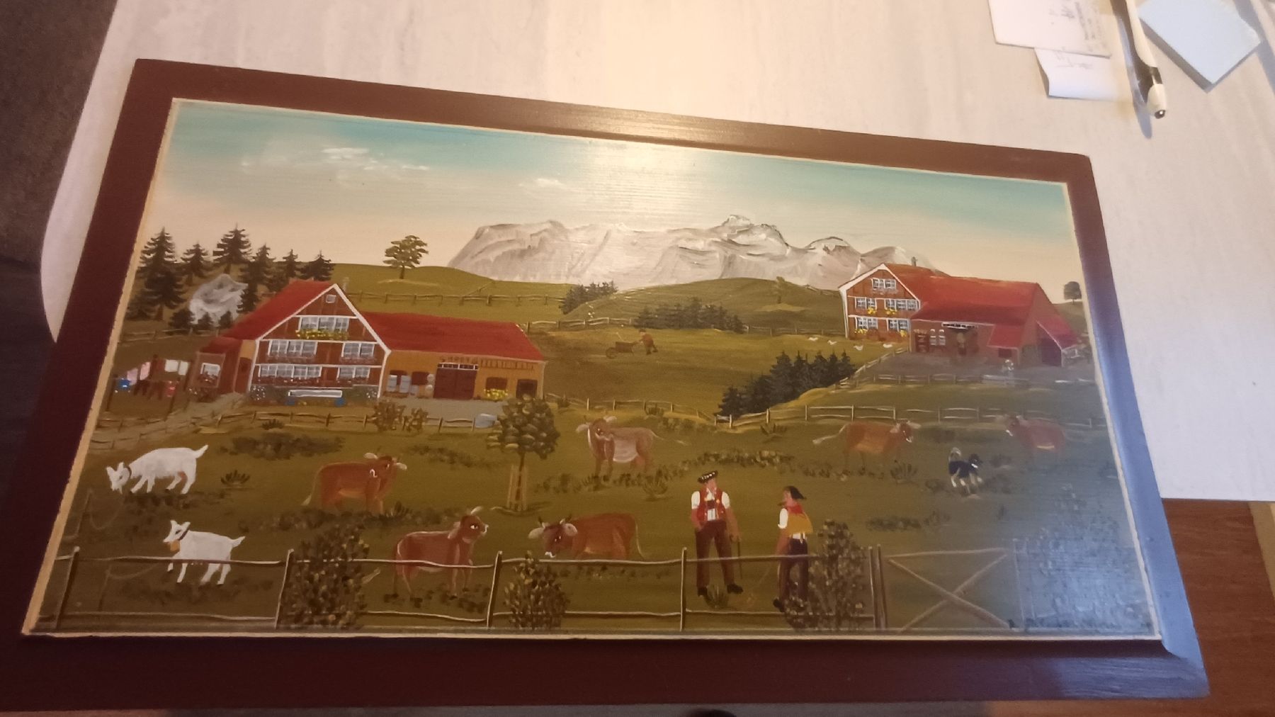 Tableaux: Schönes Appenzeller Bild Handgemalt  – D'occasion à Flawil par Naphtali