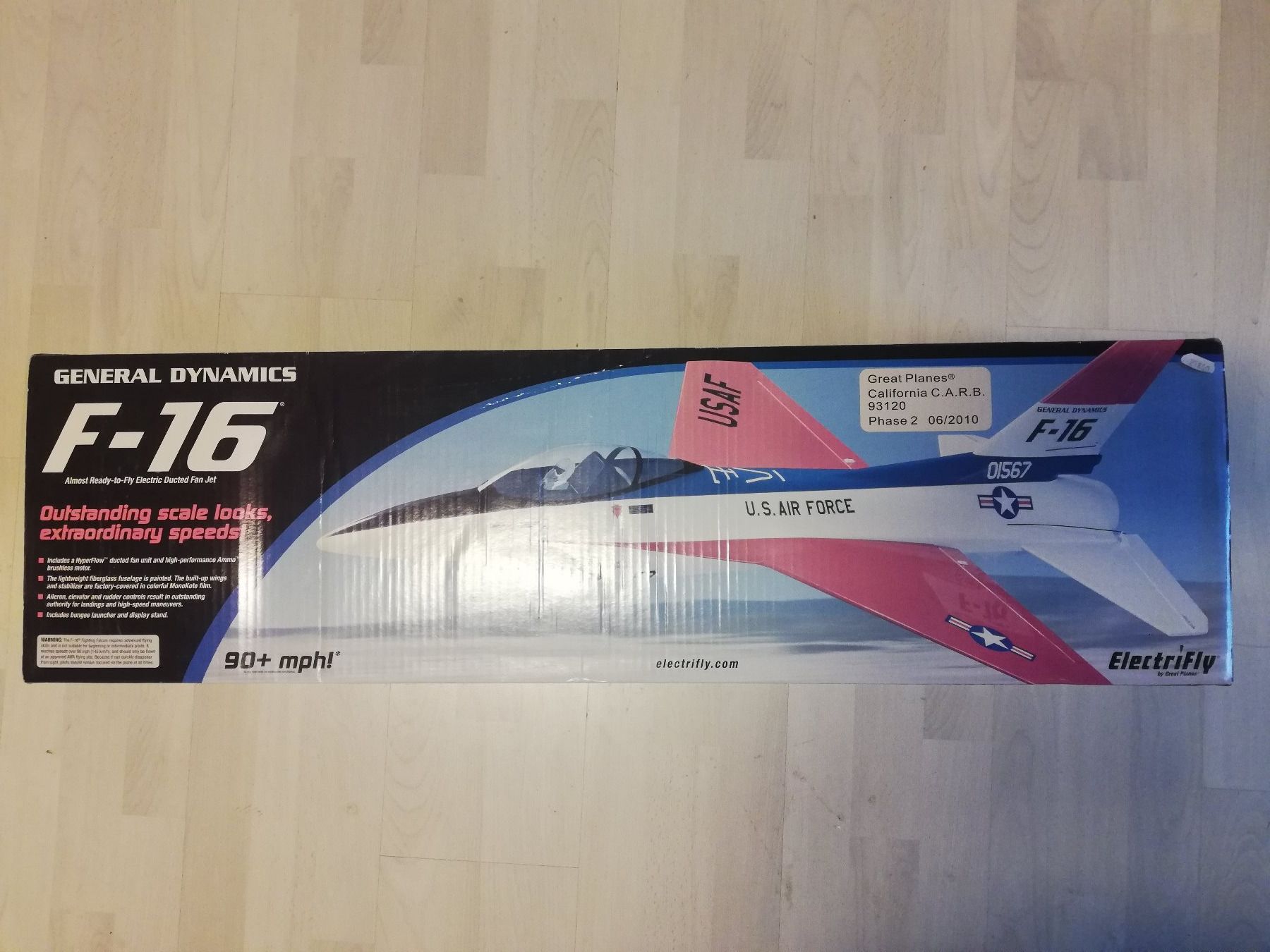 Modellismo RC: Electrifly F-16 Fighting Falcon Bausatz – Nuovo e nell'imballaggio originale da Flüh venduto da AMS-Modellbau