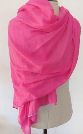 Tuch Schal pink