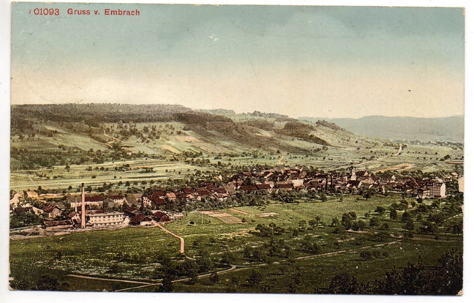 Cartoline postali: Gruss aus EMBRACH – Usato da Jona venduto da philajona