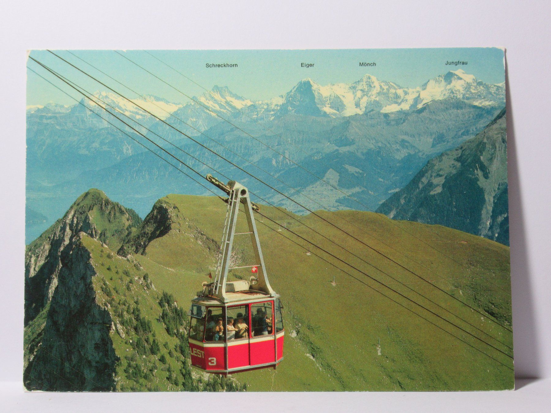 Cartoline postali: Luftseilbahn Erlenbach - Stockhorn – Nuovo (secondo la descrizione) da Grenchen venduto da Bluemchen1900