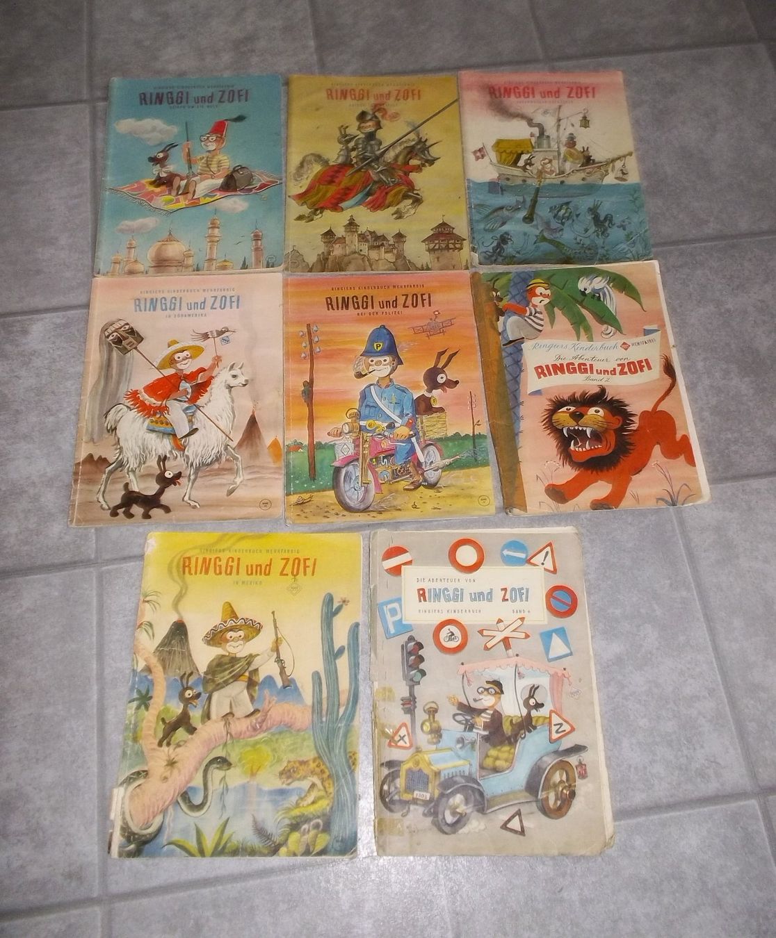 BD: 8 Ringgi und Zofi  Hefte gebraucht – D'occasion à Kaltbrunn par Cindy99