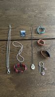 Schmuck Set Armbänder Halsketten Schlüsselanhänger Ohrring