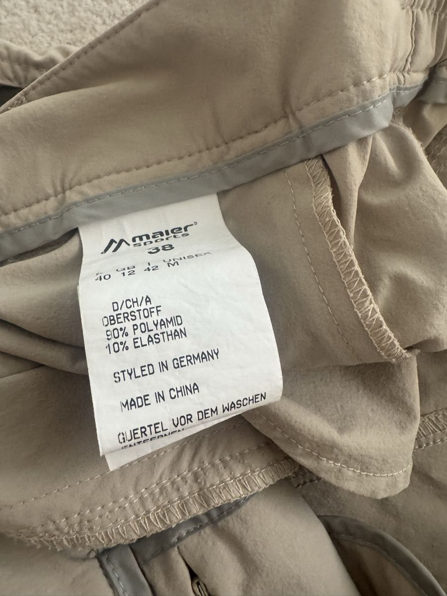 Pantalons: Wanderhose beige, Grösse 38 – D'occasion à Binz par kratzer01 3