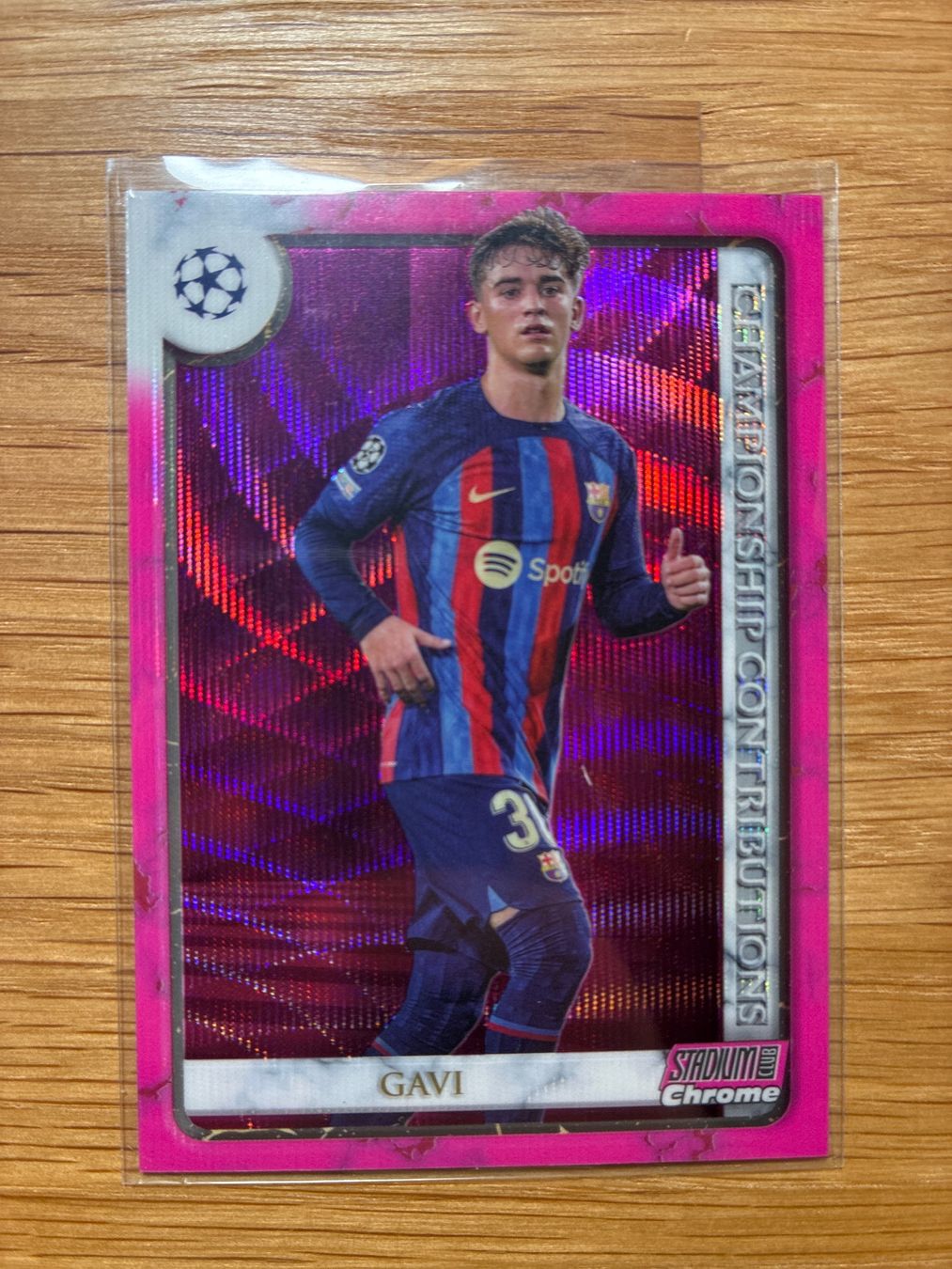 Topps Sammelbilder & Trading cards: Topps Chrome Stadium Gavi Barcelona /150 – Gebraucht aus Wangenried von Garagara