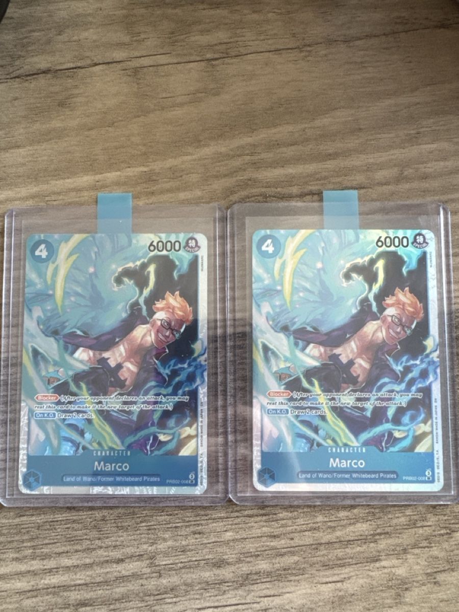 Bandai Sammelbilder & Trading cards: One Piece TCG PRB02-008 Marco – Neu (gemäss Beschreibung) aus Luzern von kel_k28d