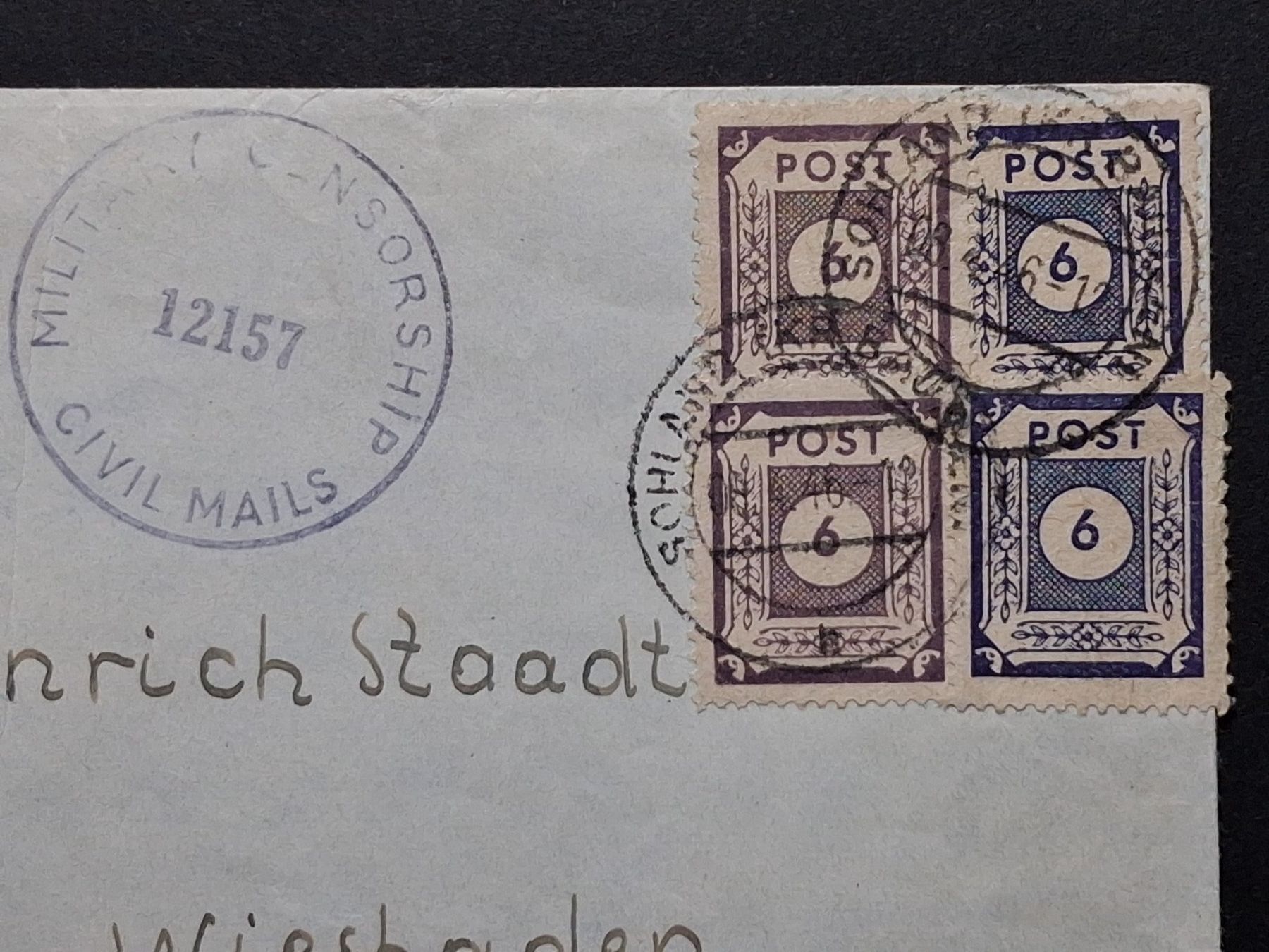 Tous les timbres: SBZ Bezirksprovisorien mit Hannover Civil Meils – D'occasion à Kriens par Nidfeld45 2