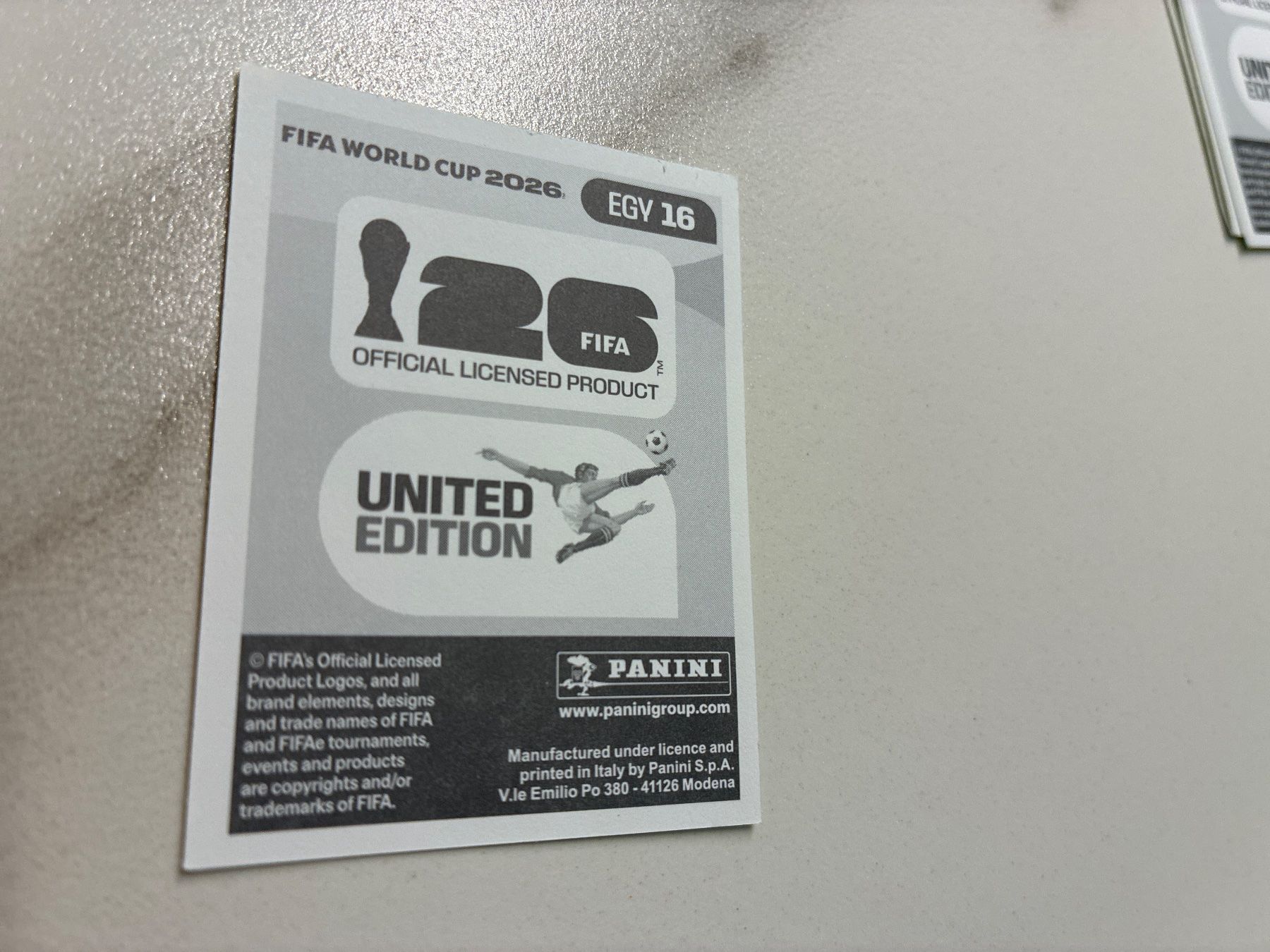 Panini Sammelbilder & Trading cards: Panini WM 2026 Mexiko Sticker - EGY16 – Neu (gemäss Beschreibung) aus Basel von yac_h5js 1