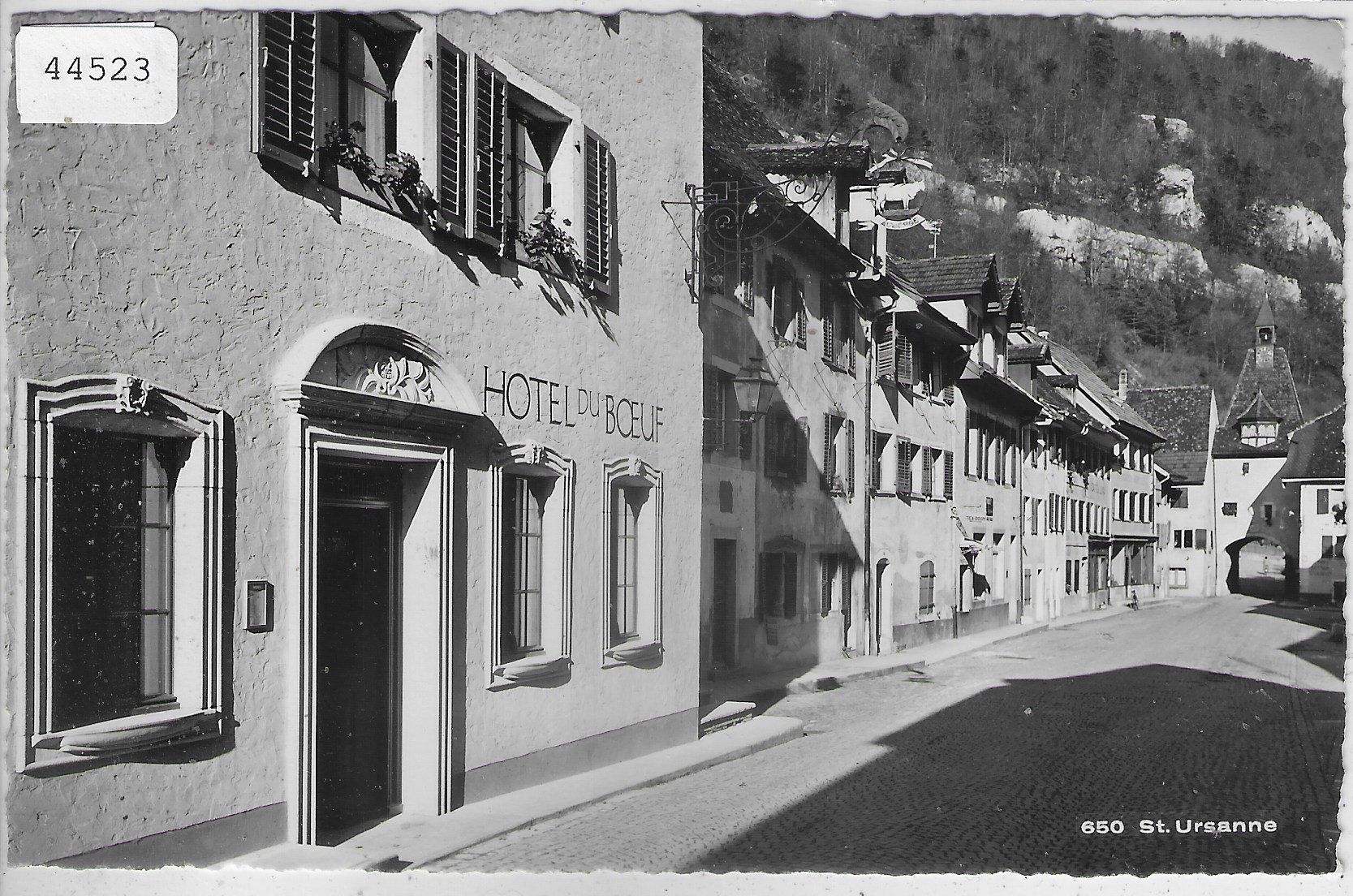 Cartoline postali: St. Ursanne - Hotel du Boeuf – Usato da Ettingen venduto da Kartenplanet