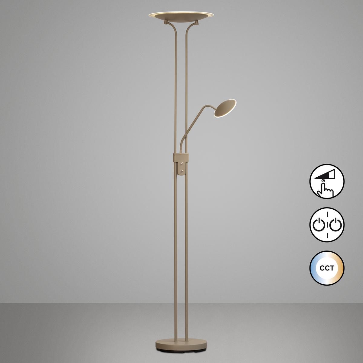 Lampade: LED Stehleuchte, Lesearm, 180 cm Höhe – Nuovo (secondo la descrizione) da Kreuzlingen venduto da Smart-Light