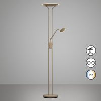LED Stehleuchte, Lesearm, 180 cm Höhe