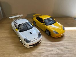 Porsche 911 GT3 & GT3 R (996) 1:18 Autoart