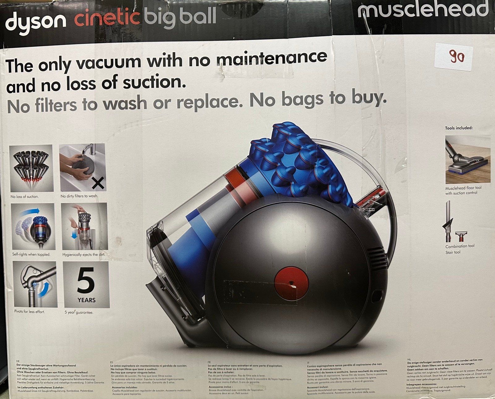Dyson Aspirateurs & Accessoires: Dyson Cinetic Big Ball Musclehead – D'occasion à Schlieren par MOMA-Swiss 4