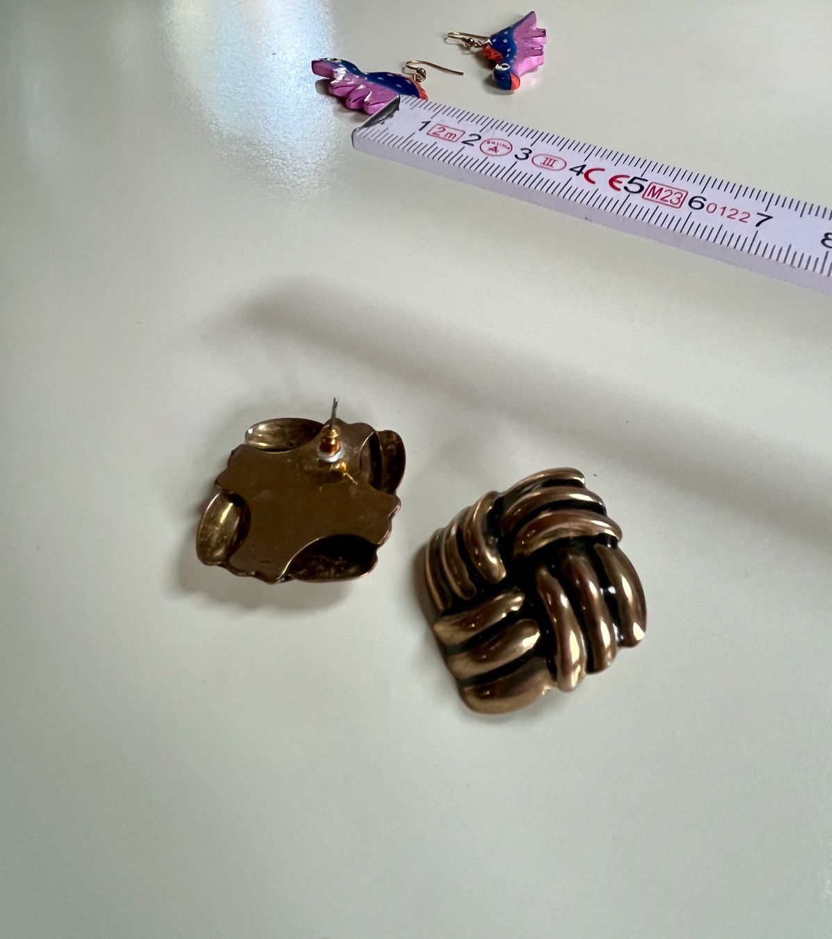 Orecchini pendenti & Orecchini a lobo: Ohrstecker Vintage Modeschmuck – Usato da Zürich venduto da StuffatZH8 1
