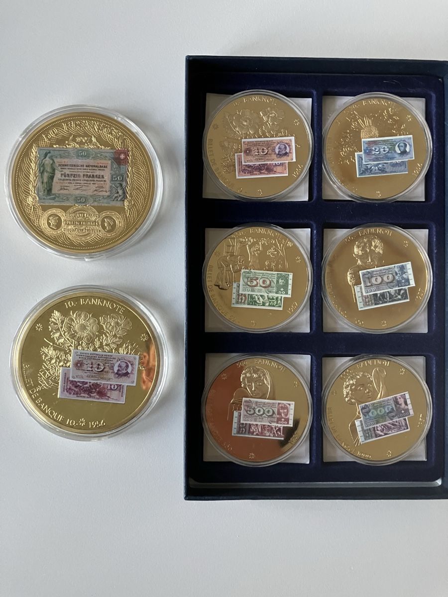 Medaglie: Schweizer Banknotenmedaillen – Usato da Bern venduto da chr_mk8z 2