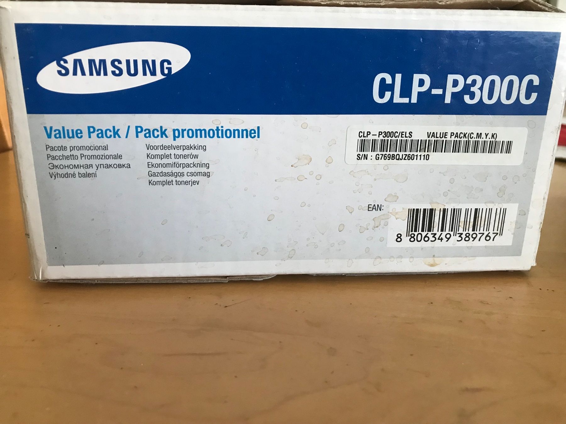 Samsung Cartucce per stampanti & toner: KOMPLETT SAMSUNG CLP-P300C TONER -f.Multi oder Laserdrucker – Nuovo e nell'imballaggio originale da Basel venduto da Efaron