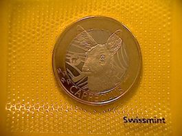 Gedenkmünze 10 Fr. - Reh - 2019