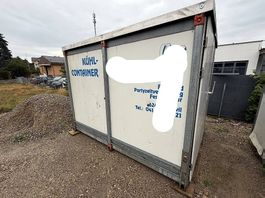 Isolierter Container mit Fenster & Lavabo