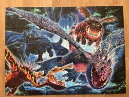 Ravensburger Puzzle: Dragons, 100 XXL Teile, vollständig!
