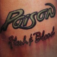POISON (CD) Flesh & Blood (Austria Edition)  TOP-ZUSTAND!