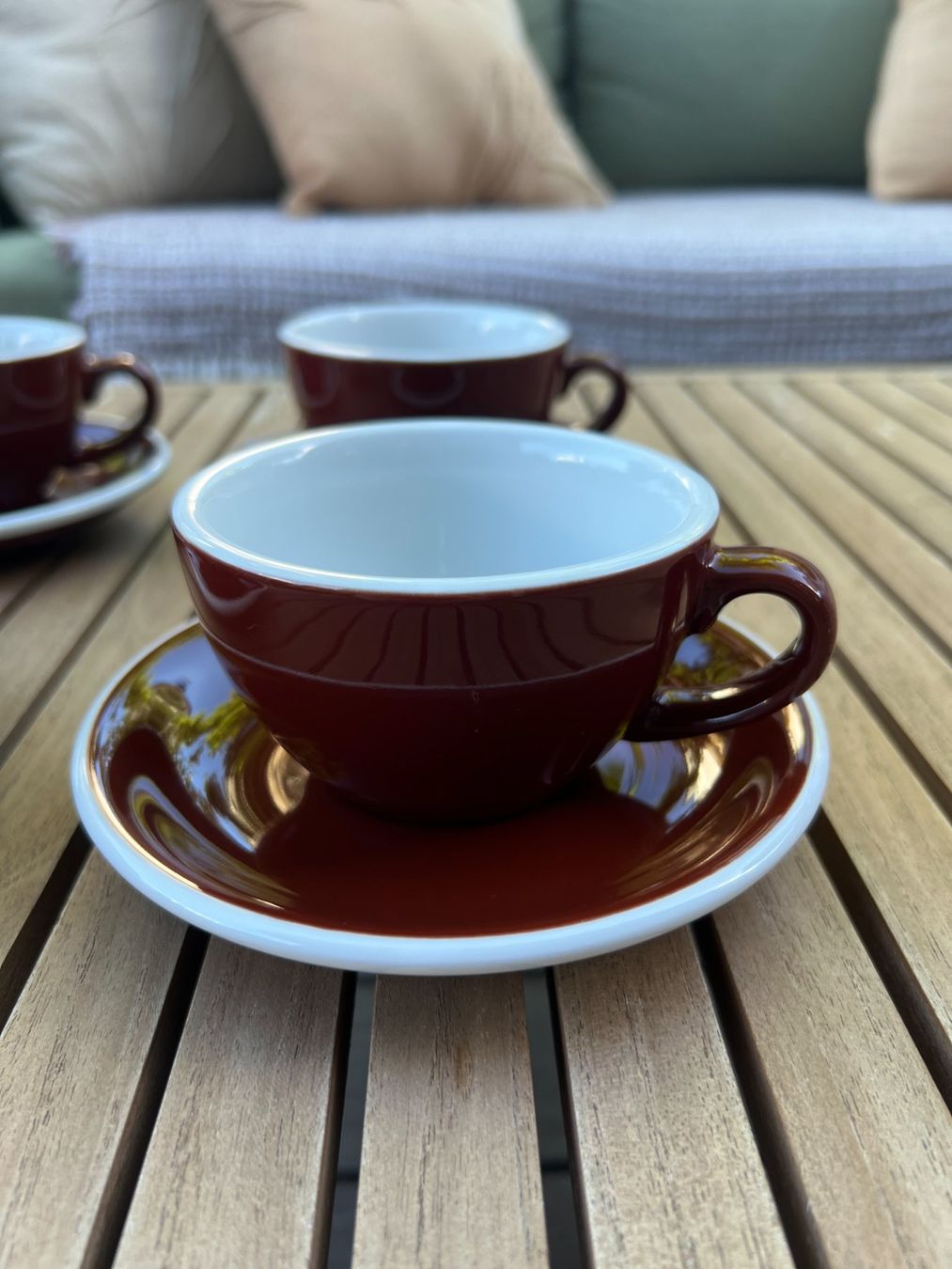 Set di piatti: Cappuccino Kaffee Tassen – Usato da Wallisellen venduto da Val1990