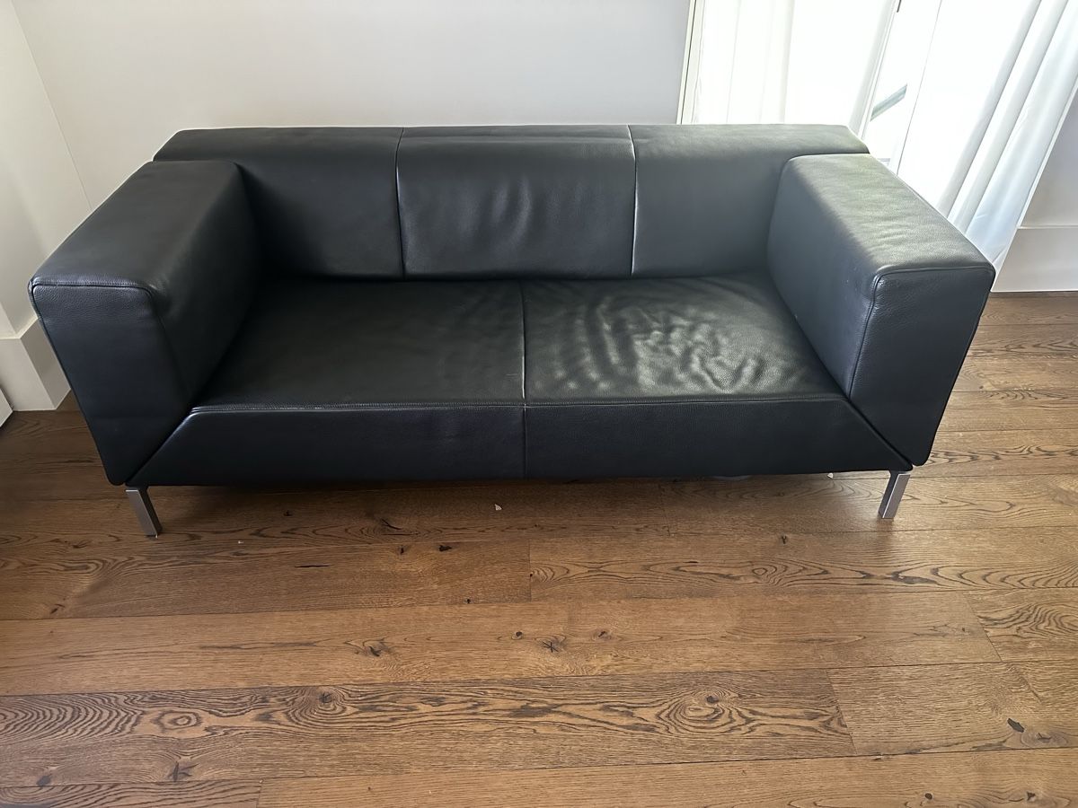 Divani: Jori - Sofa / echt Leder - schwarz – Usato da Ballwil venduto da Phyrex 2