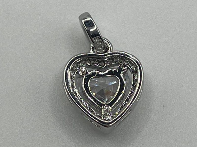 Anhänger: Pendentif cœur en Argent 925 – Gebraucht aus Praz (Vully) von VVSWISS 2