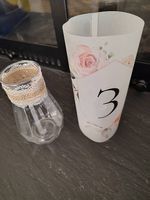 Hochzeits Deko Set für 6 Tische