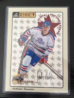 Josh Holden EV Zug HC Davos HCD NHL Original Unterschrift