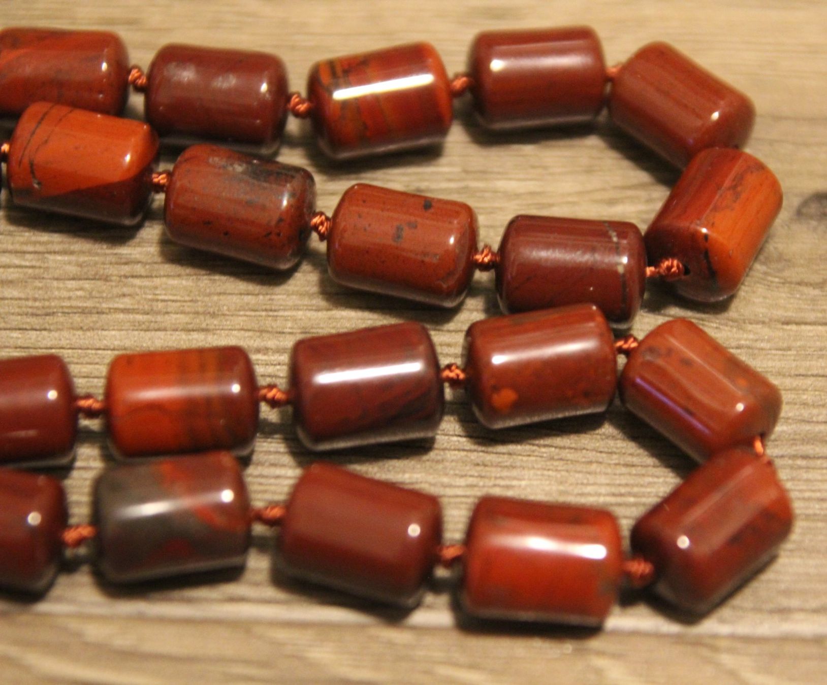 Ketten: NEU: Jaspis Halskette Collier Kette Schmuck – Neu (gemäss Beschreibung) aus Matten b. Interl von EdelsteineInterlaken 1