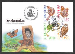 FDC Serie 876 - 879 ET Bern 7.3.1995 schön illustriert