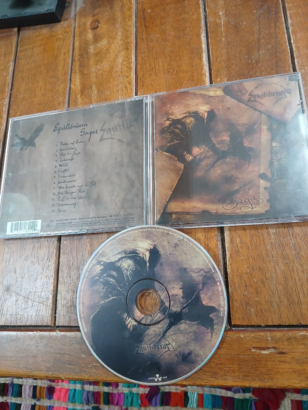 CD: equilibrium - sagas – Usato da St-Cergue venduto da VeganWarrior