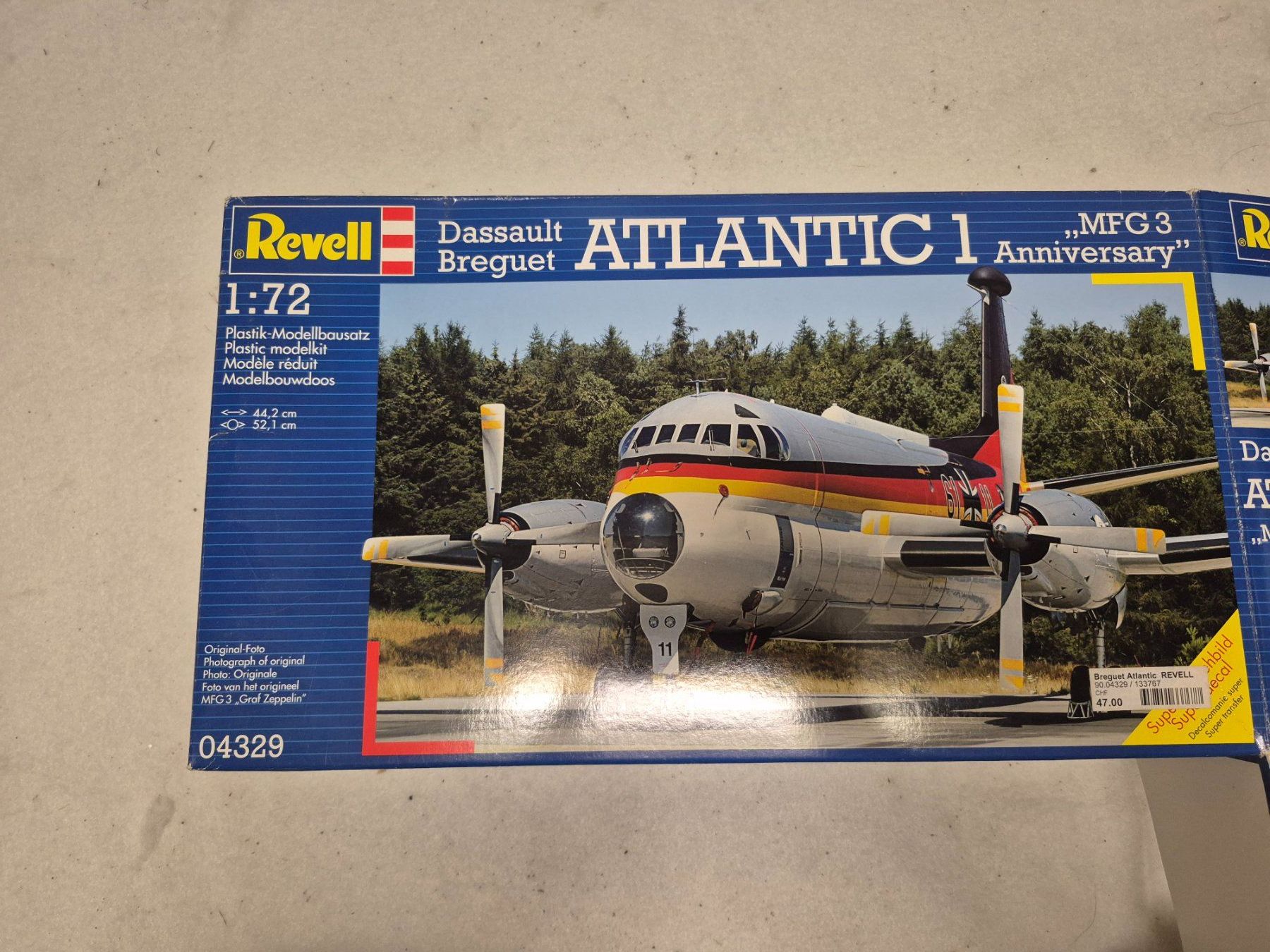 Kit di modellismo & Modellini statici: Revell Atlantic 1 1:72 Anniversary Plastic-Modellbausatz – Usato da Wald ZH venduto da recher67
